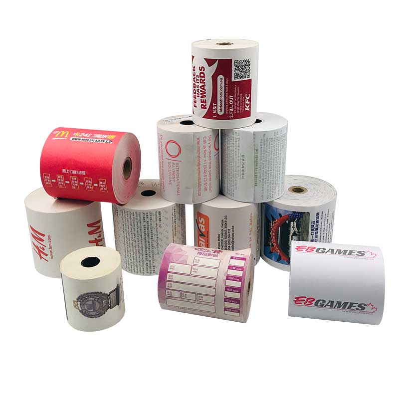 Custom Printed Thermal Paper Rolls